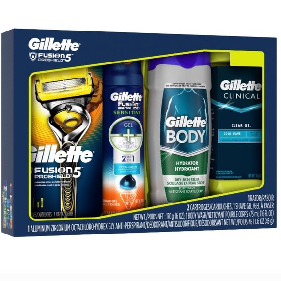 Gillette Grooming Gillette Mens Shaving 4pc Gift Set Poshmark